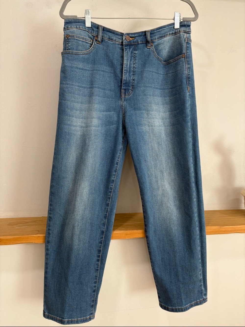 Soft Surroundings Ultimate Denim Skinny Ankle Jeans, Size 16 - Picture 2 of 10